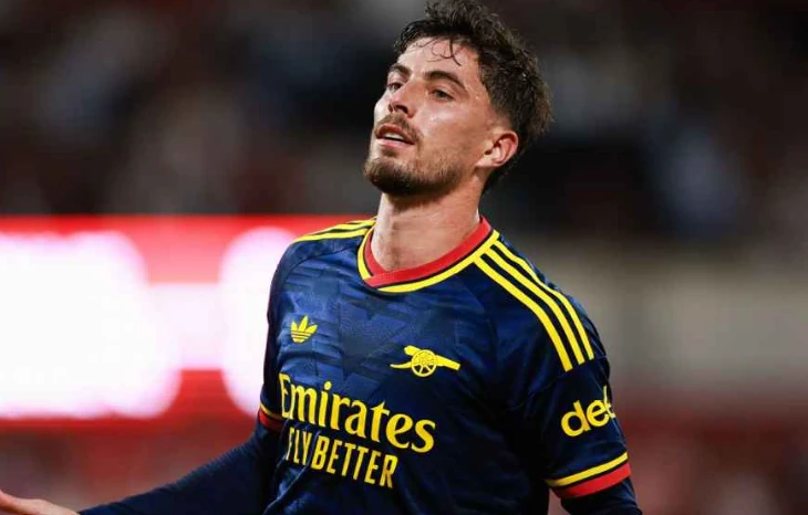 Havertz trong màu áo Arsenal. Ảnh: Getty.