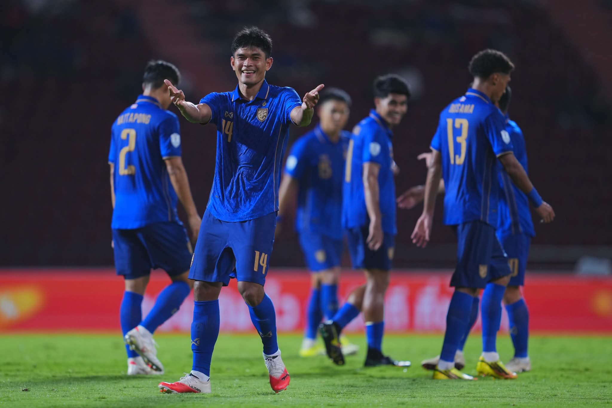Dù phải làm khách, Thái Lan vẫn được nhận định sẽ giành trọn 3 điểm. Ảnh: FA Thailand.