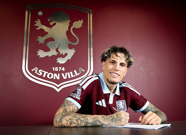 Alejandro Garnacho là gương mặt đáng chú ý bên phía Aston Villa. Ảnh: Getty Images.
