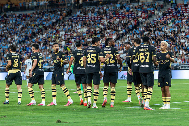 Manchester City được đánh giá cao hơn so với K-League All-Stars. Ảnh: Getty Images.
