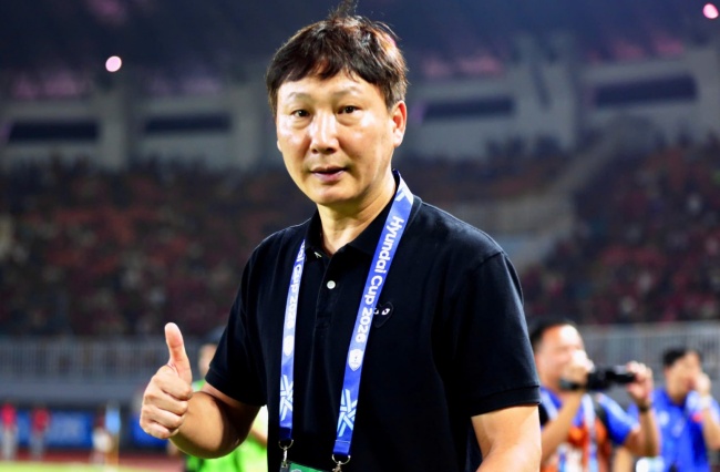HLV Kim Sang Sik đã giúp Việt Nam tìm lại hình ảnh vốn có. Ảnh: VFF.