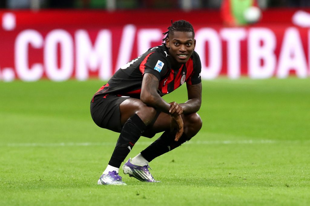  Leao khả năng sẽ ở lại Milan. Ảnh: Getty.
