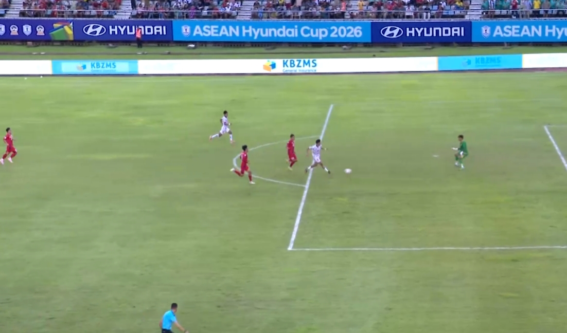 Ảnh bài viết Myanmar 7-2 Lào (Hiệp 2): Đội khách vỡ trận