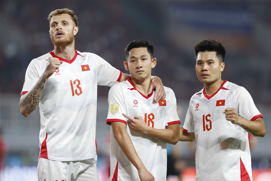 Việt Nam có chiến thắng thuyết phục trước Indonesia. Ảnh: VFF.