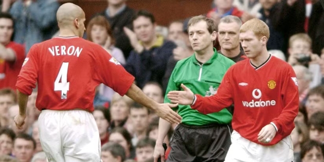 Ảnh bài viết Paul Scholes chọn bom xịt Veron là đồng đội tài năng nhất