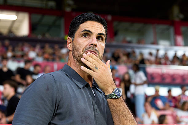 Mikel Arteta và các cầu thủ Arsenal đối mặt với nhiều hoài nghi. Ảnh: Getty Images