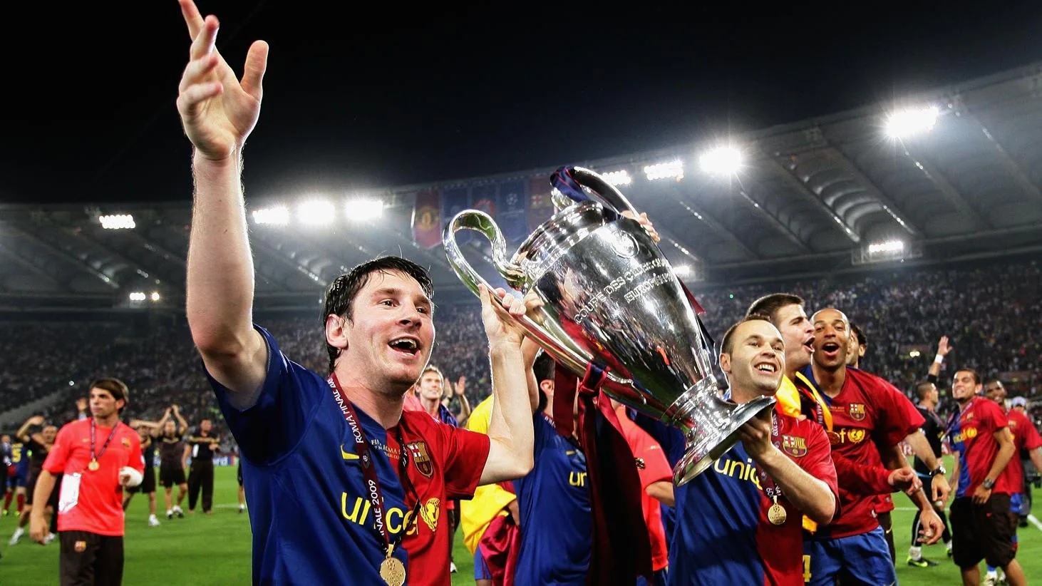 Messi trở thành trái tim và linh hồn của Barcelona. Ảnh: Getty Images.