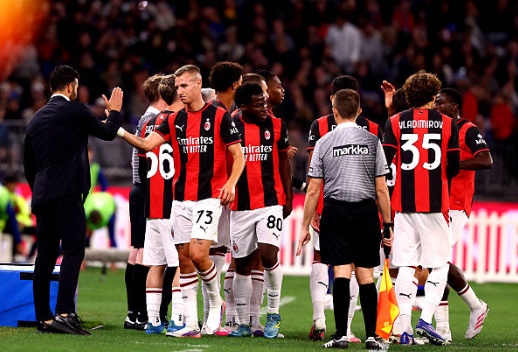 Amorim và các học trò hòa Inter Milan trong trận giao hữu. Ảnh: Getty Images.