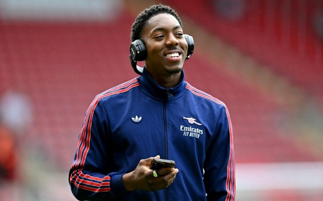Myles Lewis-Skelly vẫn nằm trong kế hoạch của Arsenal. Ảnh: Getty.