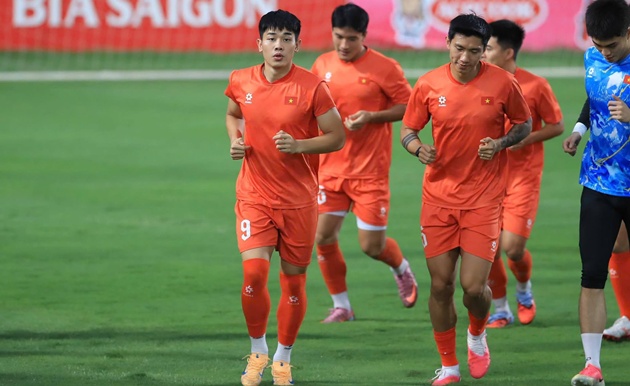 Phong độ xuất sắc tại V-League giúp Đình Bắc được HLV coi trọng. (Ảnh: VFF)