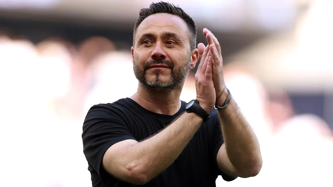 Roberto De Zerbi đối mặt nguy cơ sa thải cao ở mùa giải 2026/27. Ảnh: Tottenham Hotspur FC.