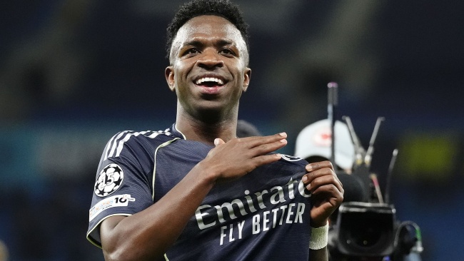 Vinicius 'quay xe' với Arsenal. Ảnh: Sky Sports.