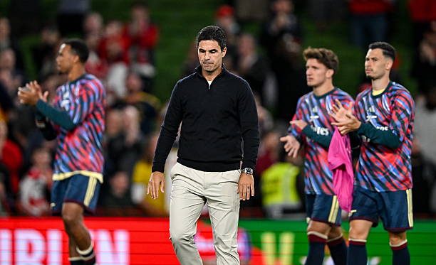 Arsenal bộc lộ nhiều hạn chế trong trận thua Betis. Ảnh: Getty.
