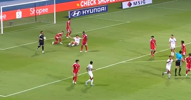 Ảnh bài viết Singapore 0-0 Indonesia: Baker lỡ cơ hội trước khung thành trống