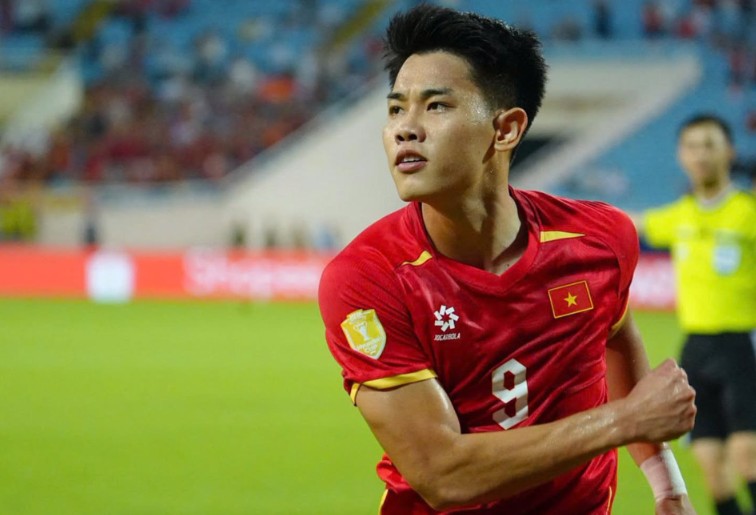 Ảnh bài viết Việt Nam 3-1 Campuchia: Đình Bắc lập cú đúp