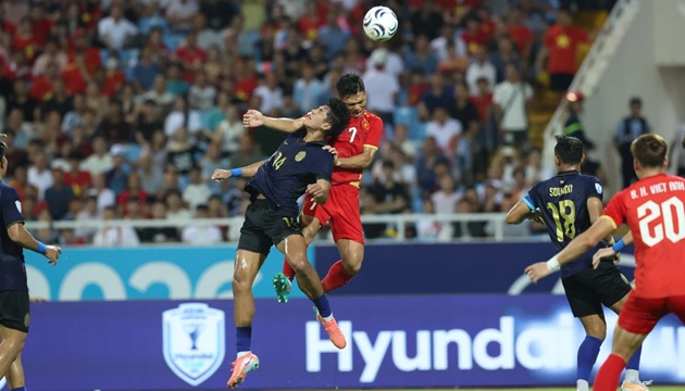 Việt Nam thắng Campuchia 3-1 để vào bán kết. (Ảnh: ASEAN United)
