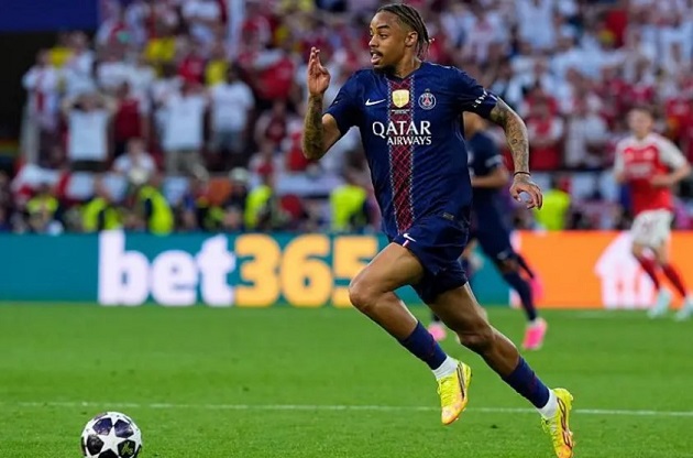 Ảnh bài viết Lối thoát cho hàng công Arsenal mang tên Bradley Barcola?