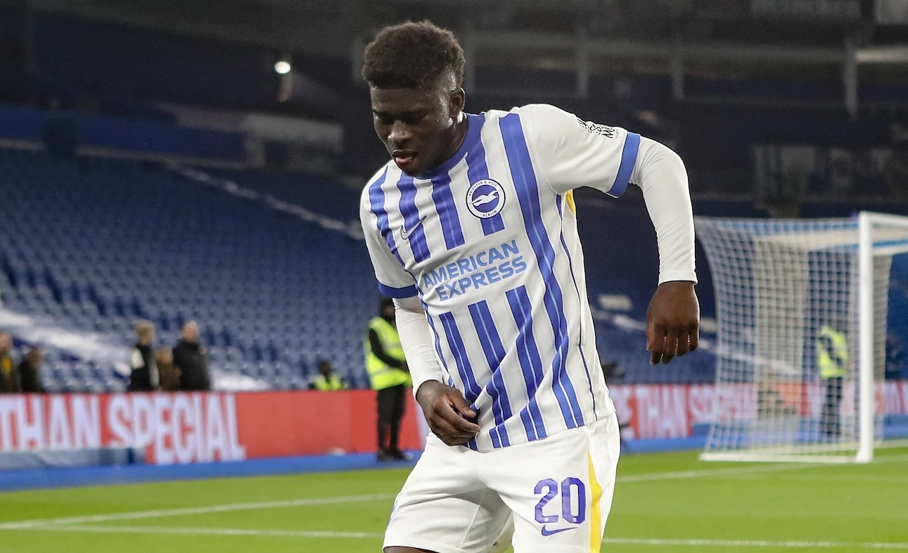 Carlos Baleba kh&oacute; đến Man Utd h&egrave; năm nay. Ảnh: Brighton & Hove Albion FC.