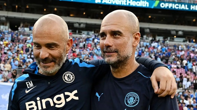 Maresca được chọn để kế vị Pep Guardiola. Ảnh: Getty.