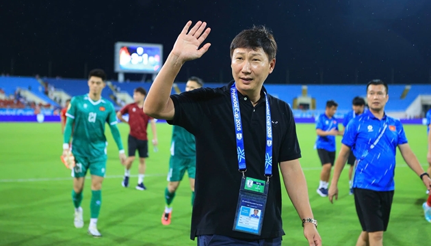 Thầy trò ông Kim Sang-sik phải thận trọng ở bán kết ASEAN Cup 2026. Ảnh: VFF