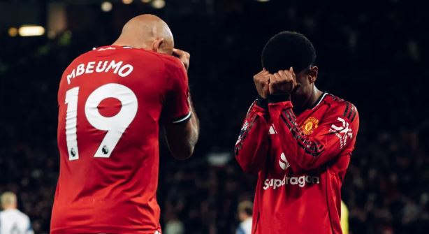 Mbeumo và Amad có thể là cặp bài trùng ăn ý tại MU. Ảnh: Getty Images.
