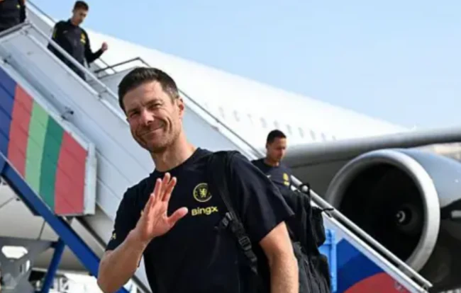 Alonso dần định hình lối chơi cho Chelsea. Ảnh: Getty.