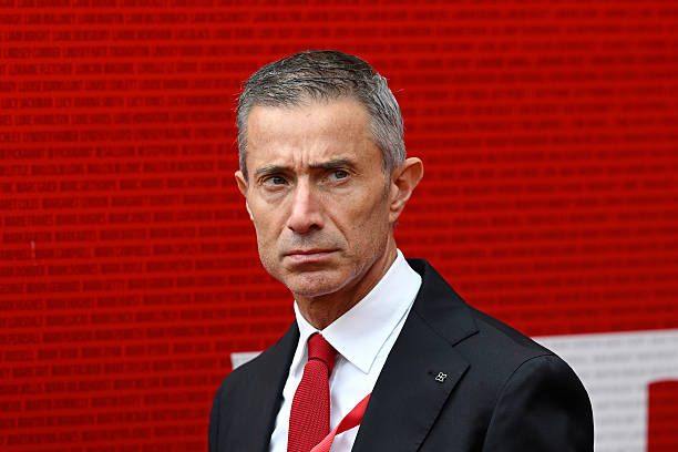 Andrea Berta chưa thể khiến Arsenal h&agrave;i l&ograve;ng tr&ecirc;n thị trường chuyển nhượng. Ảnh: Getty Images