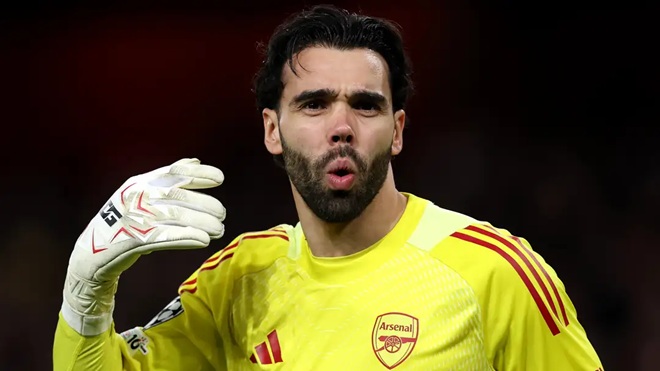 David Raya là thủ môn số 1 của Arsenal. Ảnh: Getty.