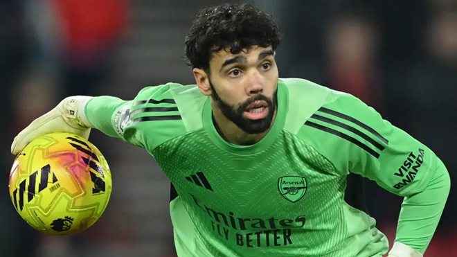 David Raya là kiểu thủ môn điềm tĩnh trong khung thành. Ảnh: Getty.
