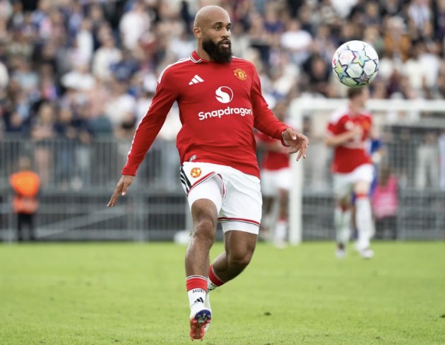 Mbeumo g&oacute;p c&ocirc;ng lớn gi&uacute;p MU ho&agrave; 1-1 trước PSG. Ảnh: Getty.