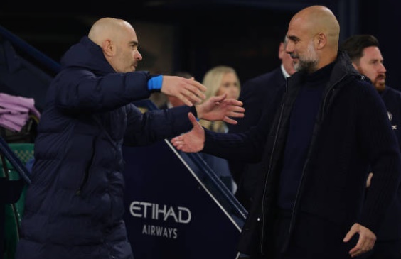 Enzo Maresca đang nỗ lực để x&acirc;y dựng 1 đế chế của ri&ecirc;ng m&igrave;nh tại Man City. Ảnh: Getty.