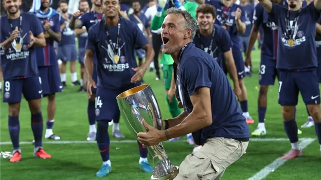 Ảnh bài viết Luis Enrique đặt mục tiêu lập hat-trick C1, san bằng thành tích của Real