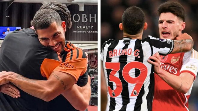Ảnh bài viết Rice và Guimaraes "từ thù hoá bạn" tại Arsenal