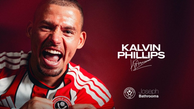 Ảnh bài viết CHÍNH THỨC! Kalvin Phillips rời Man City, trở lại Sheffield United