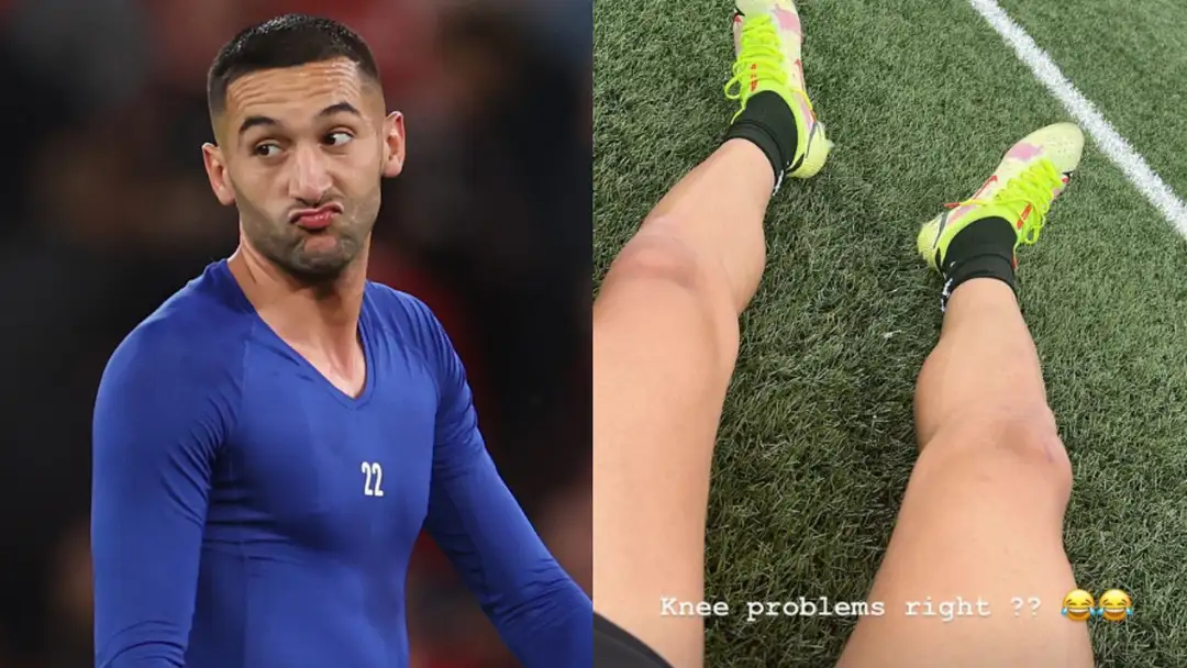 Ziyech từng khiến thương vụ Al-Nassr quay xe ph&uacute;t ch&oacute;t. Ảnh: Getty & Instagram (hziyech).