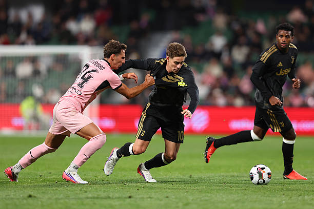 Kenan Yildiz gây ấn tượng trong màu áo Juventus. Ảnh: Getty Images