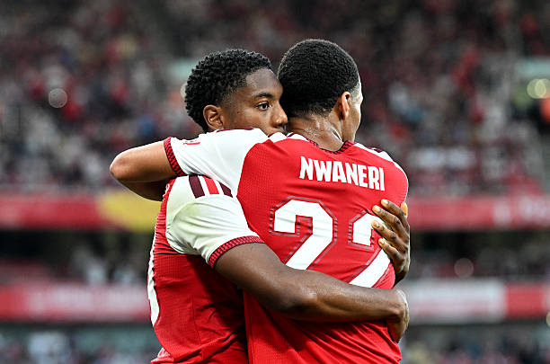 Những tài năng trẻ của Arsenal gây ấn tượng. Ảnh: Getty Images