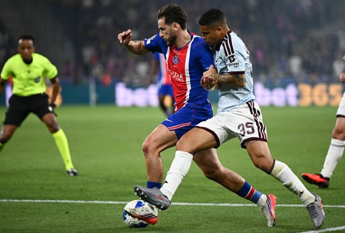 PSG đ&atilde; c&oacute; một m&agrave;n tr&igrave;nh diễn thuyết phục để bảo vệ th&agrave;nh c&ocirc;ng danh hiệu Si&ecirc;u c&uacute;p ch&acirc;u &Acirc;u. Ảnh: Getty.