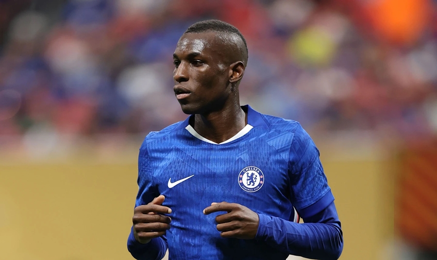 Nicolas Jackson đối mặt tương lai bất định tại Chelsea. Ảnh: Chelsea FC.