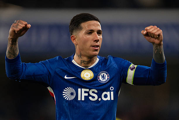 Enzo Fernandez nằm trong tầm ngắm của Manchester City. Ảnh: Getty Images