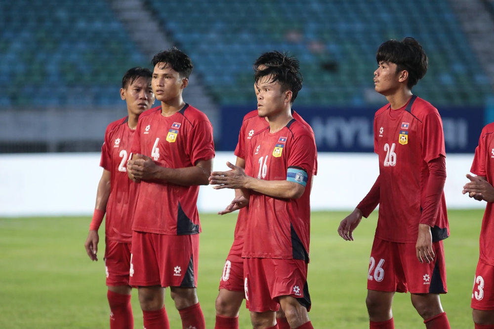 ĐT L&agrave;o c&oacute; chiến dịch ASEAN Cup thất vọng. Ảnh: LĐBĐ L&agrave;o.
