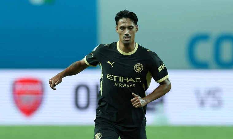 Tijjani Reijnders chuẩn bị rời Man City. Ảnh: Getty.