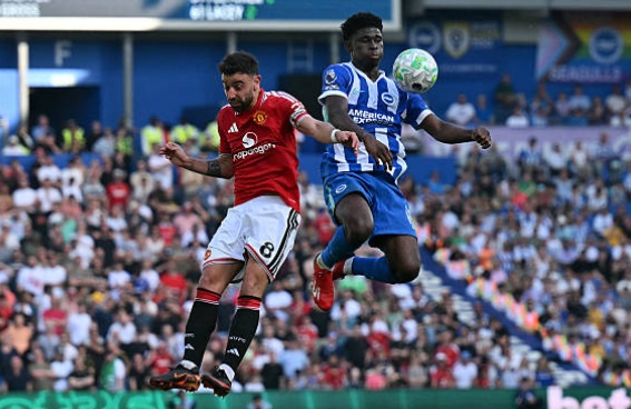 Baleba đang trong tầm ngắm của Newcastle. Ảnh: Getty.