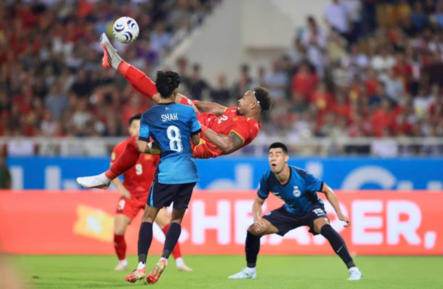 Singapore từng làm khó Việt Nam ở vòng bảng. Ảnh: VFF.