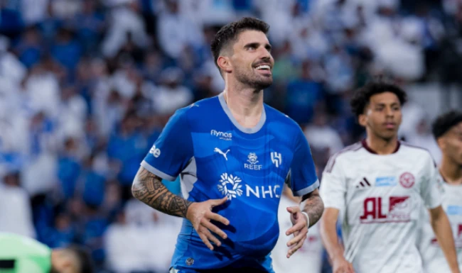 Neves lập c&uacute; đ&uacute;p b&agrave;n thắng cho Al Hilal. Ảnh: T&agrave;i khoản X của Al Hilal.