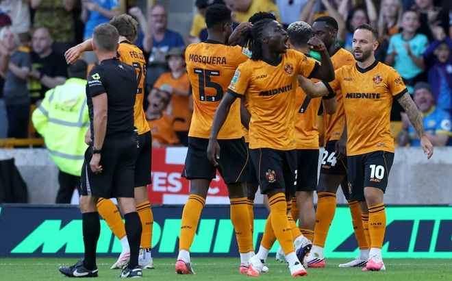 Wolves đã đi tiếp ở Carabao Cup. Ảnh: Getty.