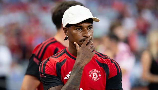 Marcus Rashford đứng trước nhiều thách thức và ánh nhìn khi trở lại Man United. Ảnh: Getty Images