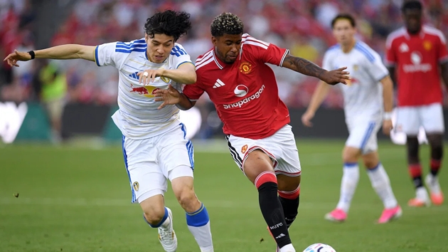Andrey Santos đang hòa nhập rất tốt tại Man United. Ảnh: Getty Images