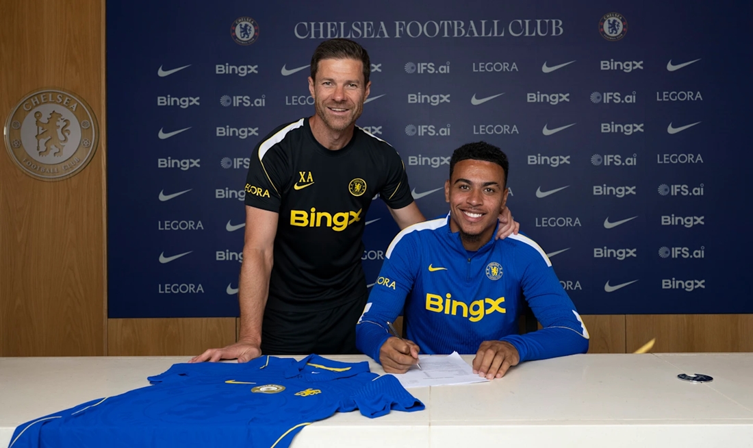 Morgan Rogers đã cập bến Chelsea. Ảnh: Chelsea.