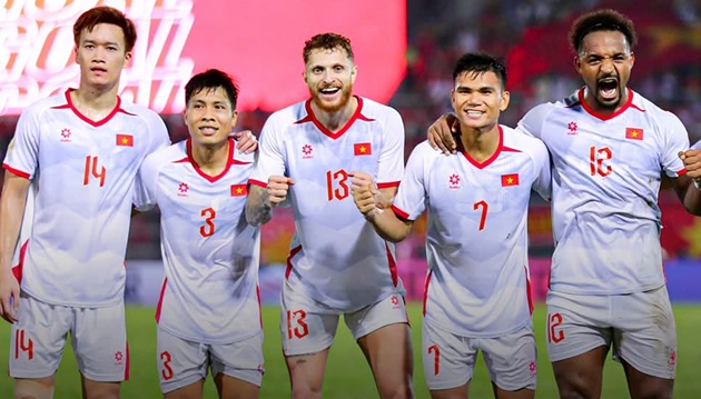 ĐT Việt Nam thắng Malaysia 2-0 tại Kuala Lumpur. (Ảnh: VFF)